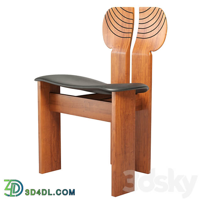 Africa Chair by Afra and Tobia DrCG Model 03 3D Models