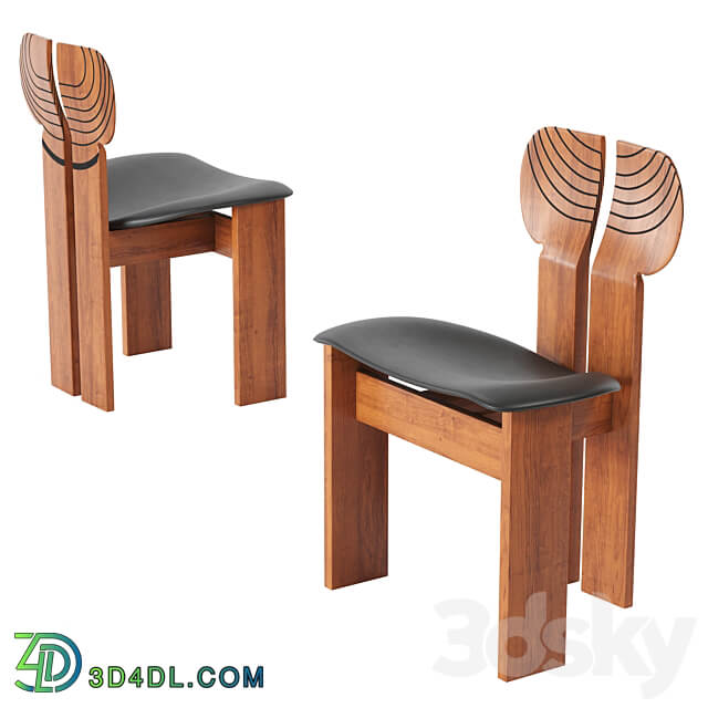 Africa Chair by Afra and Tobia DrCG Model 03 3D Models