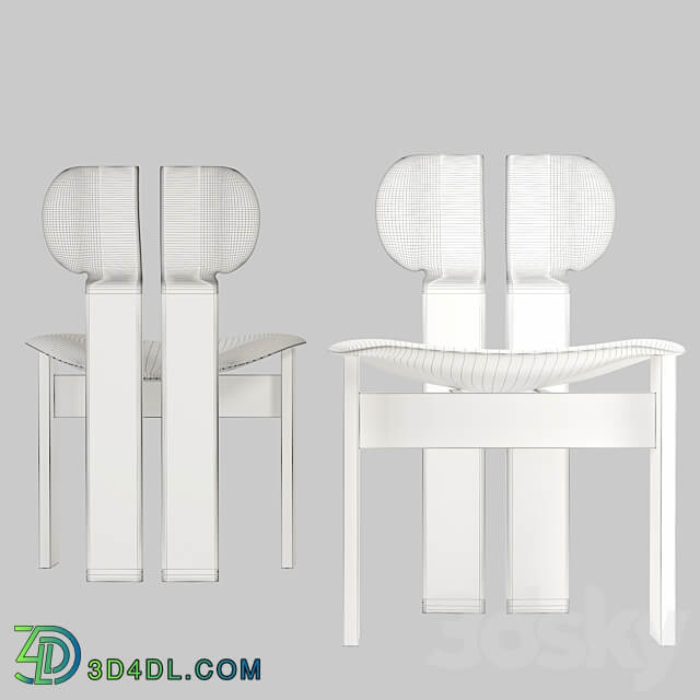 Africa Chair by Afra and Tobia DrCG Model 03 3D Models