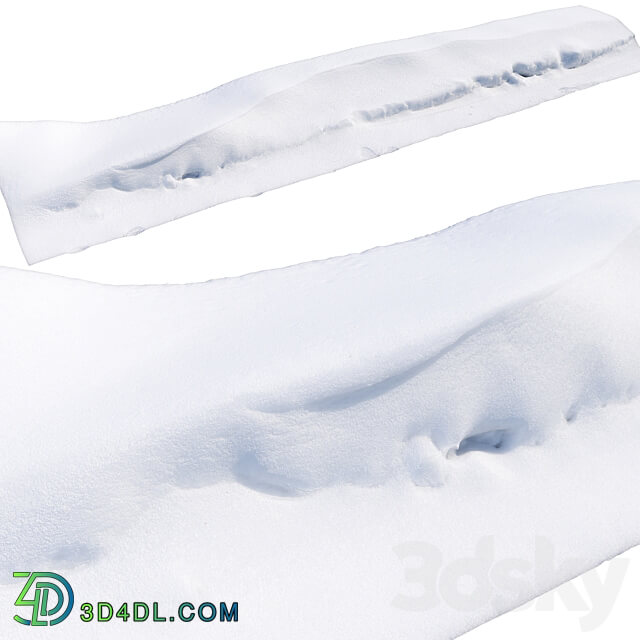 Snowdrift 3D Models