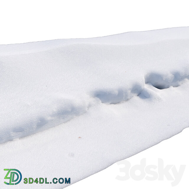 Snowdrift 3D Models