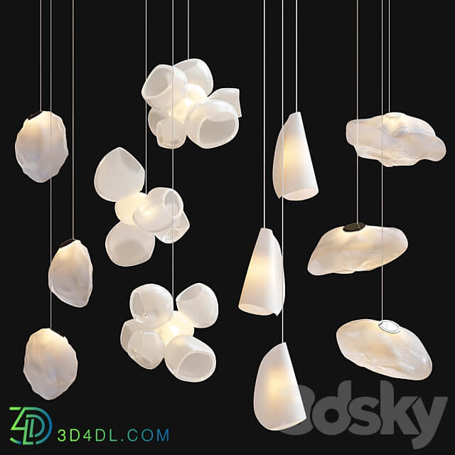 Bocci Light Collection Pendant light 3D Models