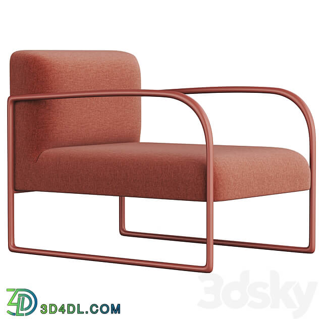 Arper Arcos Armchair 3D Models