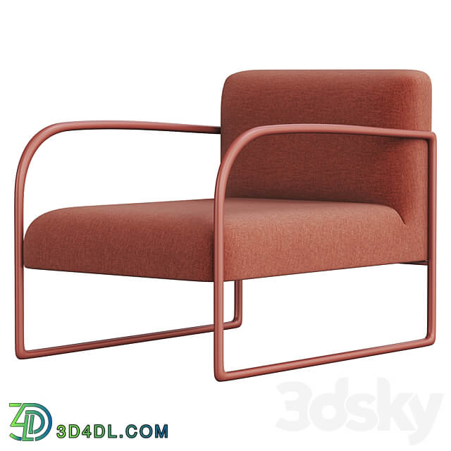 Arper Arcos Armchair 3D Models