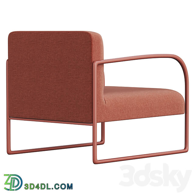 Arper Arcos Armchair 3D Models