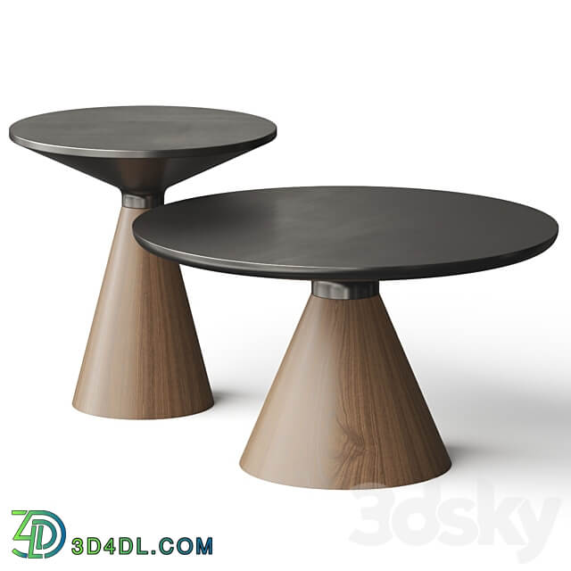 Cosmorelax Vaso Wood Coffee Table by Cosmo 3D Models