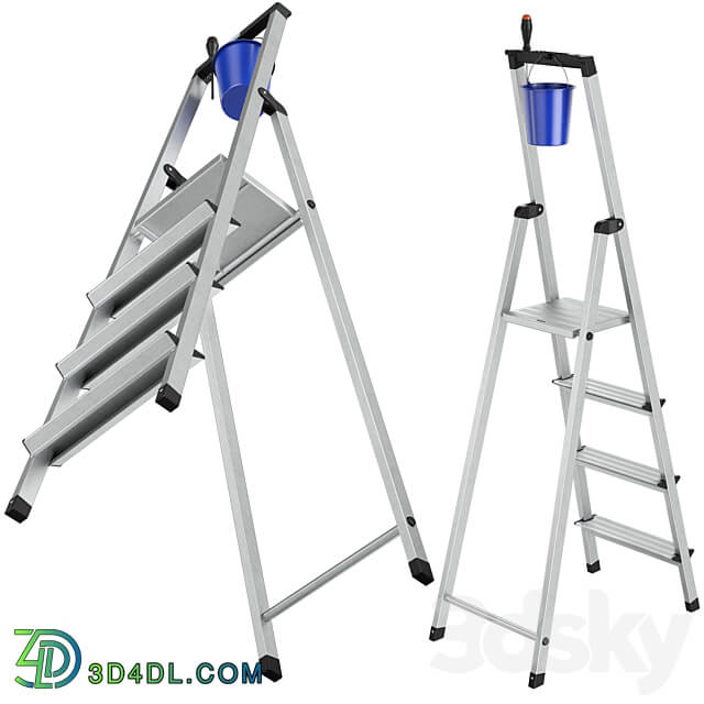 Step ladders KRAUSE 3D Models