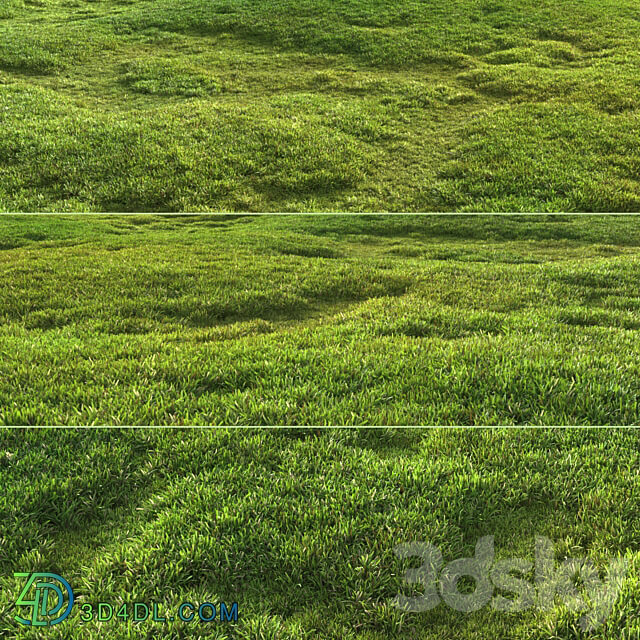 Tileable grass 3D Models