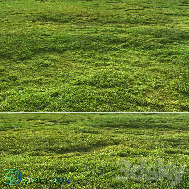 Tileable grass 3D Models