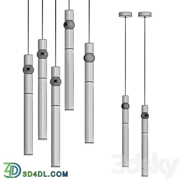 Spray Pendant Light Pendant light 3D Models