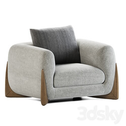 Porada Armchair Softbay 3D Models 