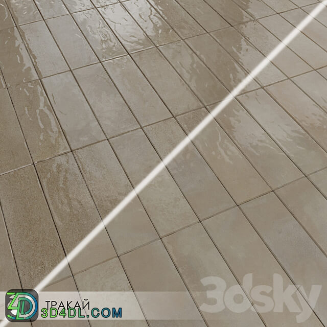 Ceramic Tiles Kerama Marazzi TRAKAY 3D Models