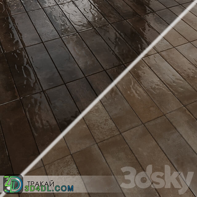 Ceramic Tiles Kerama Marazzi TRAKAY 3D Models