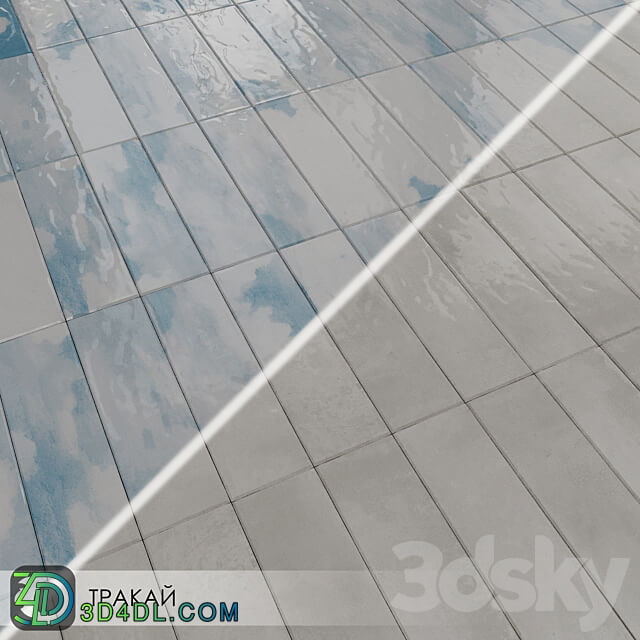 Ceramic Tiles Kerama Marazzi TRAKAY 3D Models