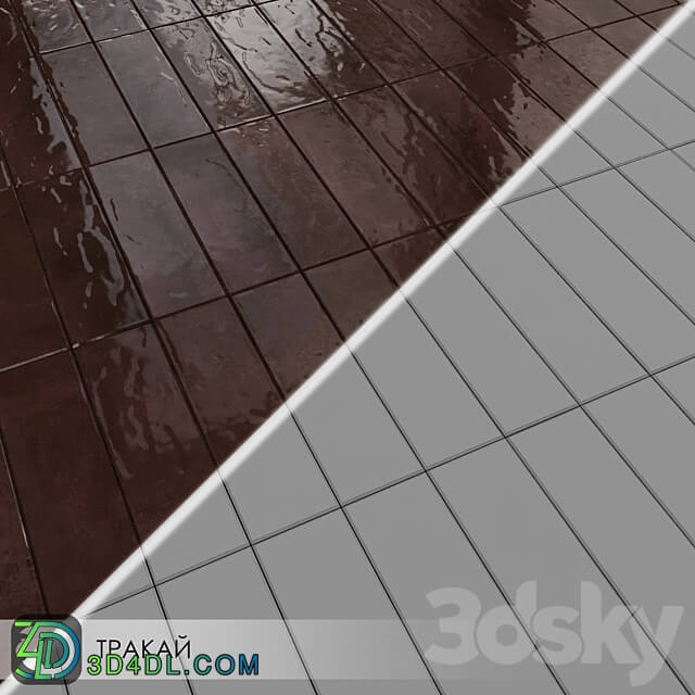 Ceramic Tiles Kerama Marazzi TRAKAY 3D Models