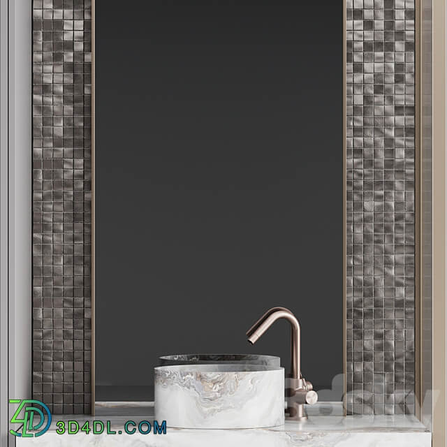 Bathroom console 15 Vray 3D Models