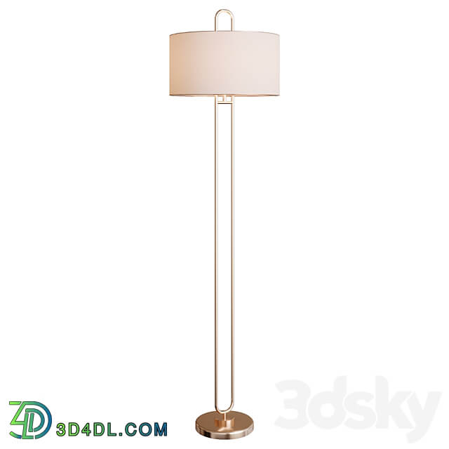 Floor lamp Abbotsford 3D Models