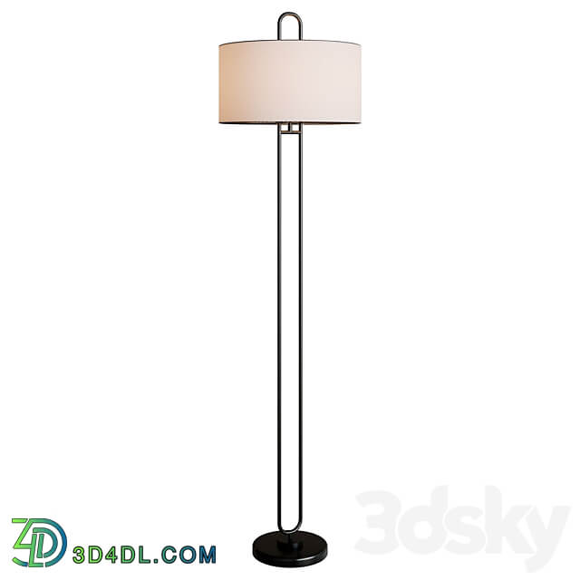 Floor lamp Abbotsford 3D Models