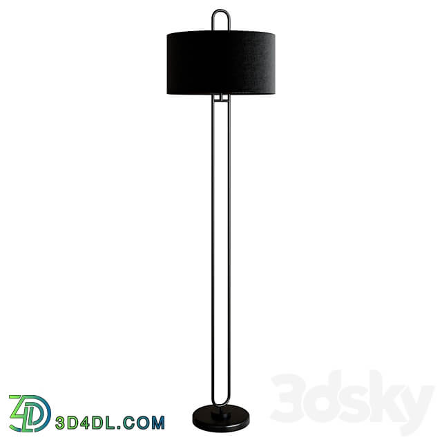 Floor lamp Abbotsford 3D Models