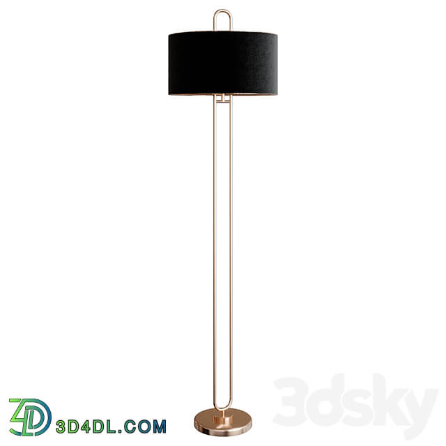 Floor lamp Abbotsford 3D Models