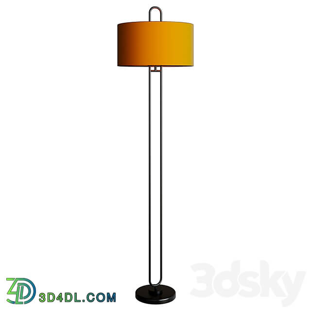 Floor lamp Abbotsford 3D Models