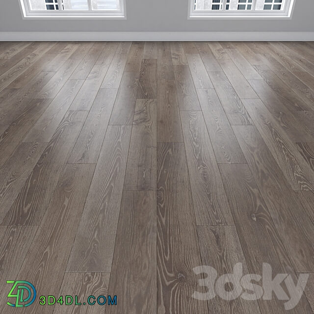 Parquet Oak Wood 3D Models