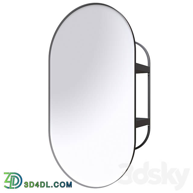 LINDBYN Mirror with storage compartment 3D Models