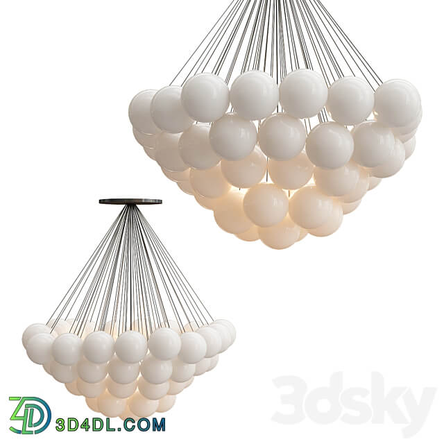 Klou Chandelier Pendant light 3D Models