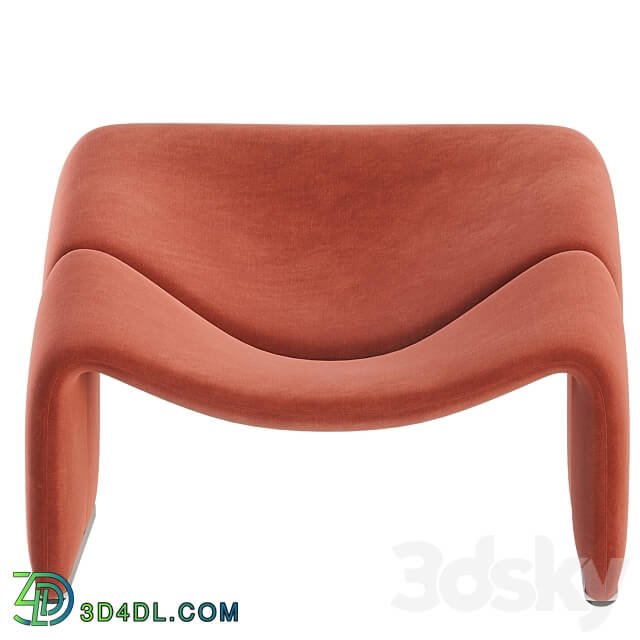 F598 Lounge Chair by Pierre Paulin for Artifort 3D Models