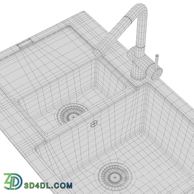 FRANKE Maris kithen sinks 3D Models