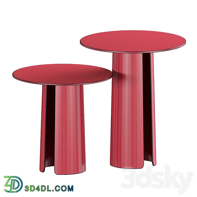 ORBIT Coffee tables di design Arredamento moderno Poliform 3D Models