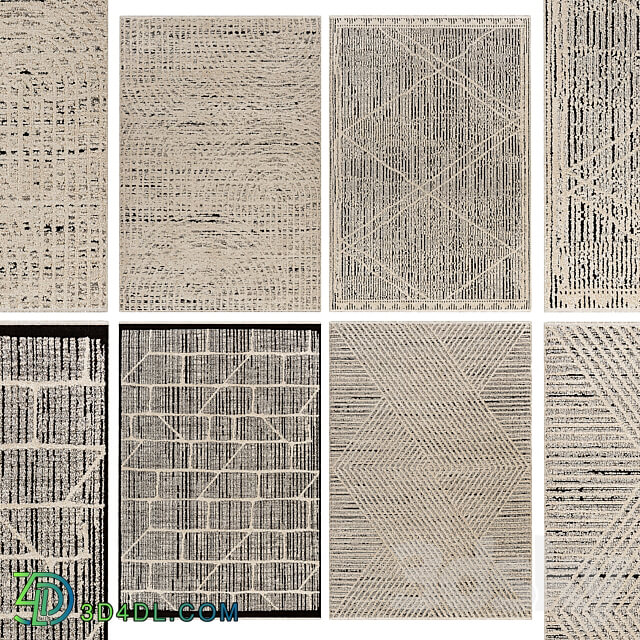 Andalus rugs 3D Models