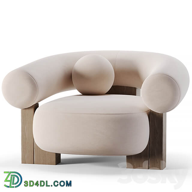 Alter Ego Casset Armchair 3D Models