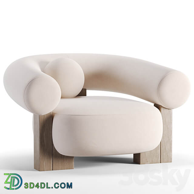 Alter Ego Casset Armchair 3D Models