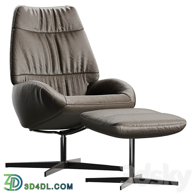 Draaifauteuil Leanti armchair 3D Models