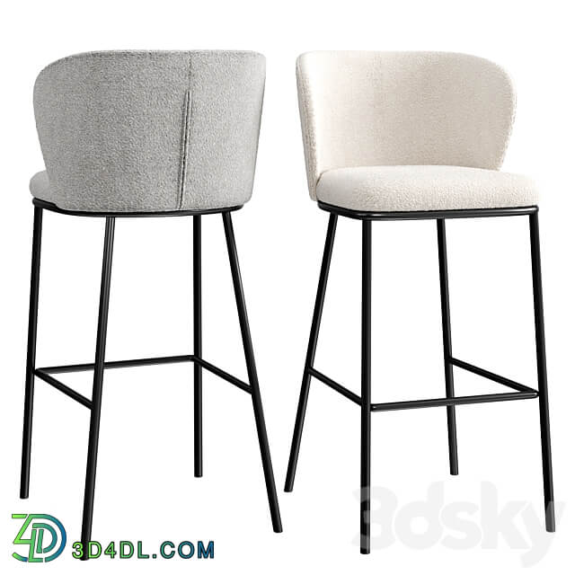 Ciselia Bar Stool 3D Models