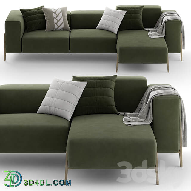 Corner sofa PIANCA ALL IN 3D Models