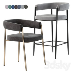 Deephouse. Bar stool Manchester 3D Models 