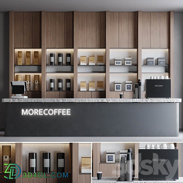 Coffeeshop 2 Morecoffee 3D Models