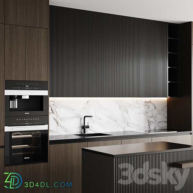 kitchen modern 007 Kitchen 3D Models