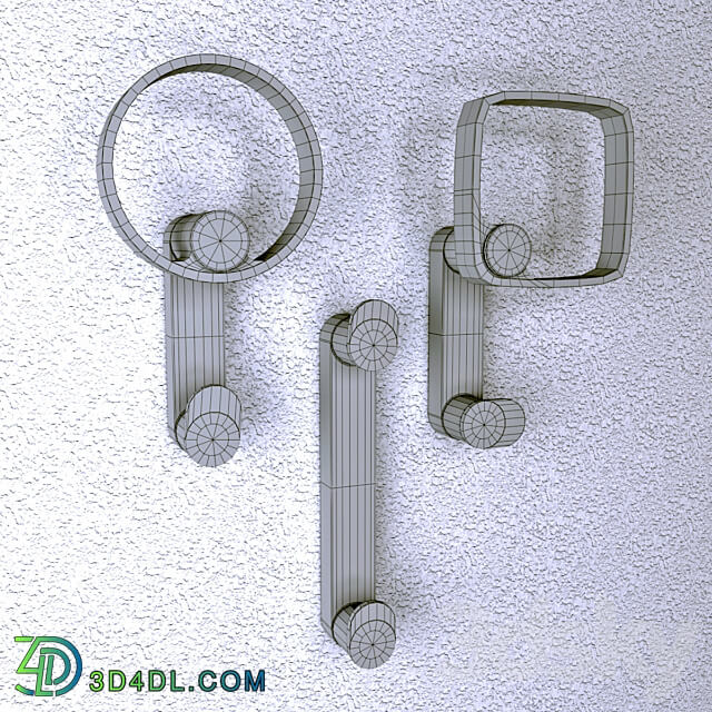 FURNITURE HOOKS ROBERTO MARELLA 3D Models