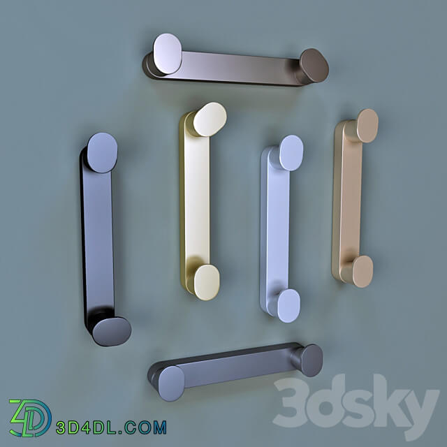 FURNITURE HOOKS ROBERTO MARELLA 3D Models