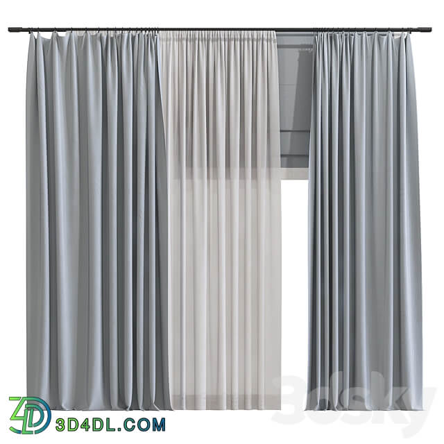 Curtain 987 3D Models