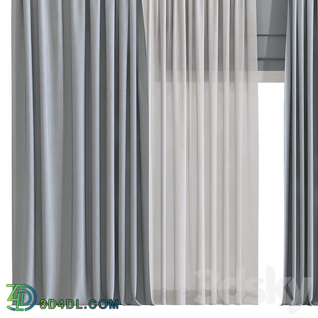 Curtain 987 3D Models