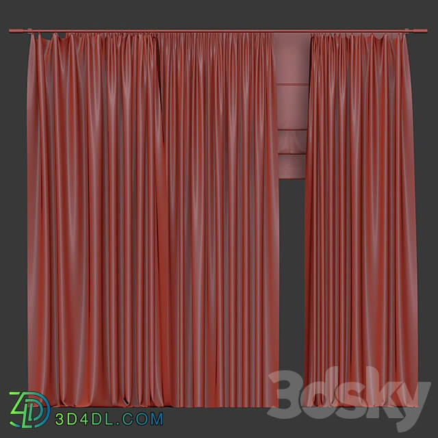 Curtain 987 3D Models