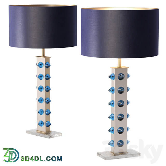 Pair of table Lamp by LA Studio 3D Models