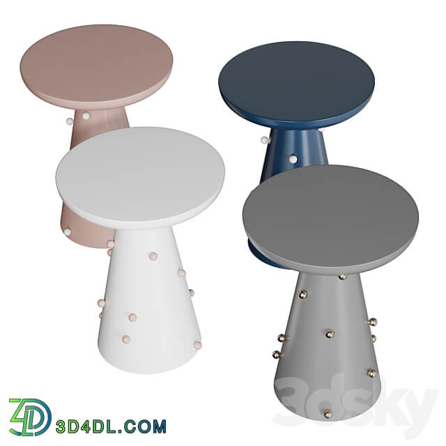 TABLE AIR KOZA HOME Table Chair 3D Models