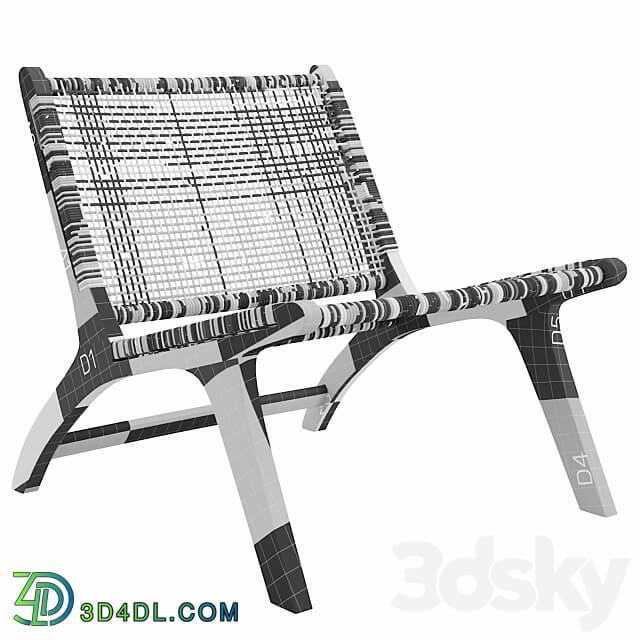 beida arm chair 3D Models