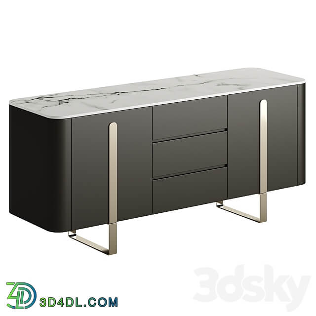 Capital Collection Eden Chest of Drawers Sideboard Chest of drawer 3D Models