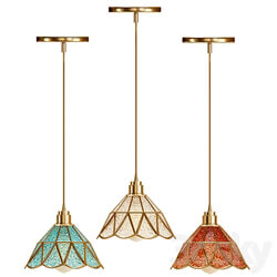 glass pendant light vol02 Pendant light 3D Models 